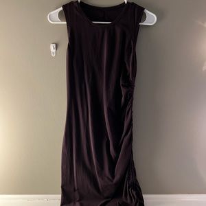 Lulu lemon side cinch body con dress